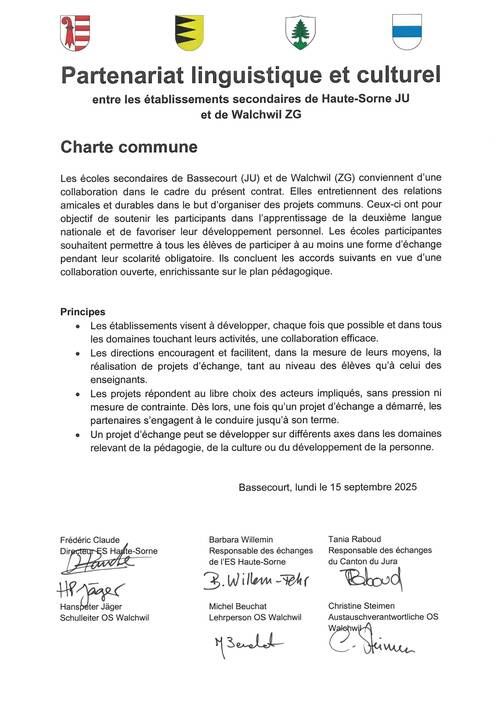 Partenariat linguistique